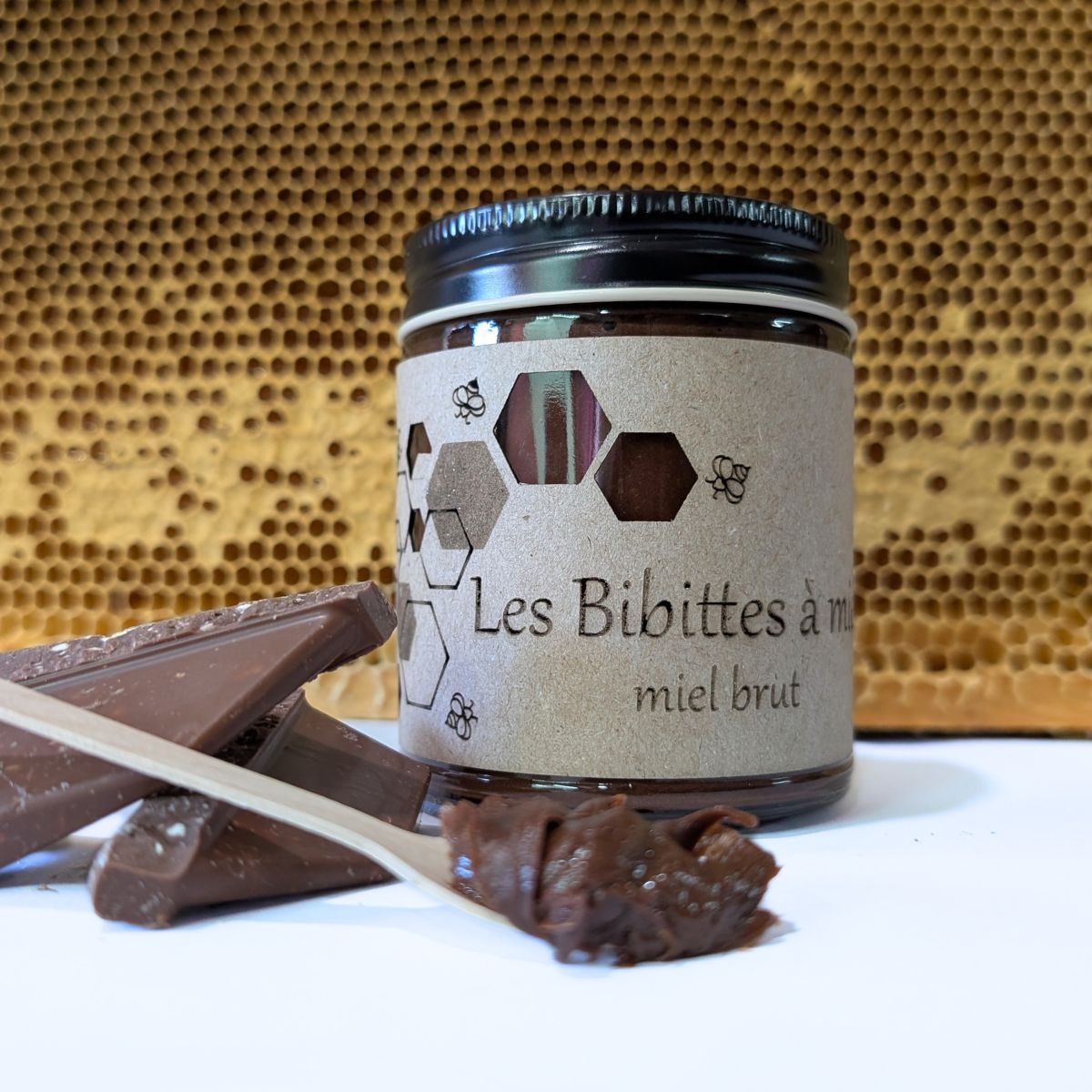 Miel au chocolat